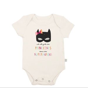 NTW Finn and Emma organic cotton onesie 3-6m